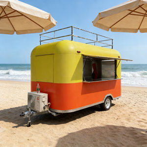 Carrito de Dos Niveles Diseñado para Eventos en Centros Comerciales, con Servicio de Helados, Construcción de Acero Inoxidable, Garantía de 2 Años - Product Image 2