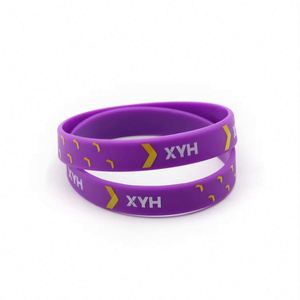 Bracelets en caoutchouc lumineux personnalisés de haute qualité, directement de l'usine, pour fêtes et événements, bracelets en silicone - Product Image 4