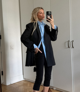 <span class=keywords><strong>Pantaloni</strong></span> da <span class=keywords><strong>Donna</strong></span> Stile Europeo e Americano 2026, <span class=keywords><strong>Neri</strong></span> a Vita Alta, Elasticizzati, <span class=keywords><strong>Skinny</strong></span>, Tipo Shark Pants, Leggings, Capri - Product Image 6