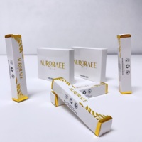 Boîte en carton blanc de luxe personnalisable avec logo pour crème de soin et cosmétiques, emballage cadeau imprimable pour crème visage