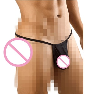 Tanga y Tanga de Hilo para Hombre, de Algodón, Sexy, Personalizada, Ropa Interior Gay, Tanga de Tiro Bajo, Sexy - Product Image 1