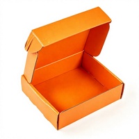 Plaque en PP recyclable orange de 5 mm, panneau en plastique ondulé creux pour l'emballage des composants électroniques, transport 1m*1m