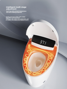 Hoàn toàn tự động thông minh Nhà vệ sinh điện CHẬU VỆ SINH điều khiển từ xa tầng gắn phòng tắm thông minh tủ quần áo nước commode - Product Image 2