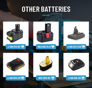 Bán hot chất lượng tốt rộng rãi tương thích <span class=keywords><strong>14.4V</strong></span> 3Ah 4AH 5Ah công cụ điện pin - Product Image 5