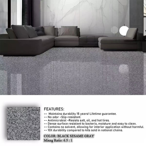 Pintura Epóxica <span class=keywords><strong>Autonivelante</strong></span> para Pisos con Efecto Mármol, <span class=keywords><strong>Precio</strong></span> de Fábrica, Baja en Emissiones, No Tóxica, Lisa y Antideslizante - Product Image 2