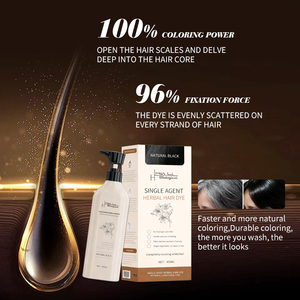 แชมพูเปลี่ยนสีผมดำ ลดราคาพิเศษ แชมพูย้อมผมสีดำธรรมชาติ สำหรับผลิตภัณฑ์ร้านทำผม - Product Image 4