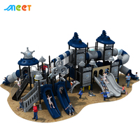 Équipement de terrain de jeu industriel extérieur en plastique pour enfants MT-HSY002