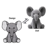 Poupée en peluche sur mesure Figure d'anime personnalisée Poupée en peluche Lion en peluche Jouets en peluche