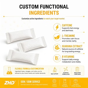 Bolsitas de Energía con Cafeína y Sabor Cítrico Picante con Guaraná |   Bolsitas Orales Sin Nicotina para la Concentración |   Muestras de Suplementos de Marca Privada - Product Image 4