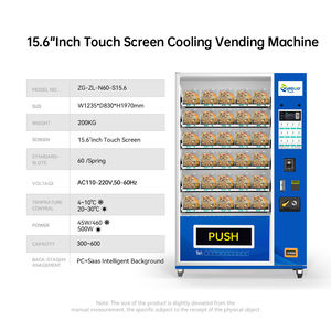 Zhi Gou Tech 24時間セルフサービスパンデザートカップケーキ自動製造機冷凍SDK対応クラウドベース管理 - Product Image 3