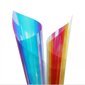 Dichroic Explosion-proof Modern Office Building PET Window <b>Film</b> Self Adhesive <b>Decorative</b> Tint <b>Film</b> - Product Image 1