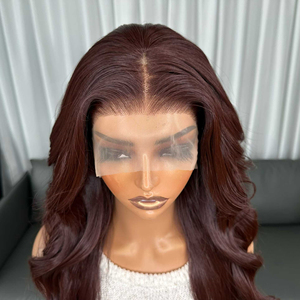 Pelucas de Cabello Sintético con Frente de Encaje 13x6, Ondas Corporales, Densidad 180%, HD Transparente, Listas para Enviar, Compra al por Mayor de Proveedores Chinos - Product Image 5