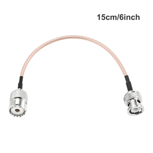 Rg316 Bộ chuyển đổi đồng trụ<span class=keywords><strong>c</strong></span> Pigtail <span class=keywords><strong>c</strong></span>áp 15cm BNC Nam để UHF để 239 nữ Coax Pigtail <span class=keywords><strong>c</strong></span>áp 15cm cho CB ham hai <span class=keywords><strong>c</strong></span>ách ăng-ten phát thanh - Product Image 3