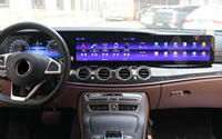 Tableau de bord numérique triple de 38,5 pouces pour Mercedes Classe E W213 2016-2020, écran tactile pour voiture, GPS, CarPlay, Android, DSP, 4G, prêt à l'emploi