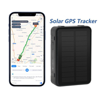 Abordable 9000Mah Fleet Management Lifetime Free Software Sound Alarm 4G V44 Solar Rechargeable Vehicle Gps Tracker