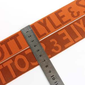 Diseño de Letras en Jacquard, Material de Hilo de Poliéster/Látex Elástico para Calzoncillos Boxer, Banda Elástica para la Cintura - Product Image 5