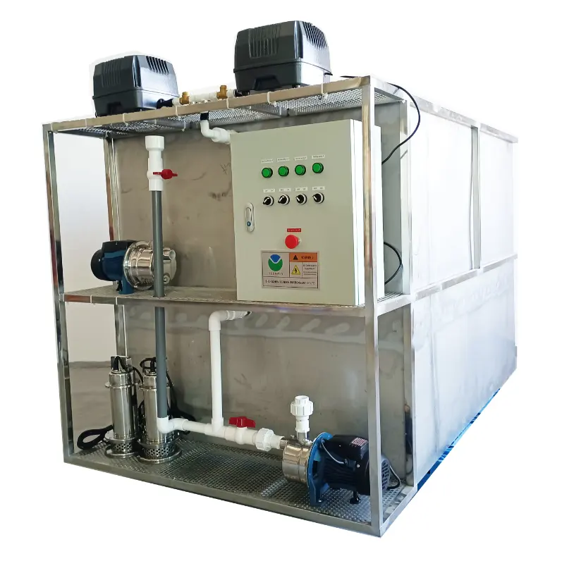 Unità di sistema di apparecchiature per il trattamento delle acque reflue di elettrocoagulazione STP per acque reflue per acque reflue industriali petrolchimiche