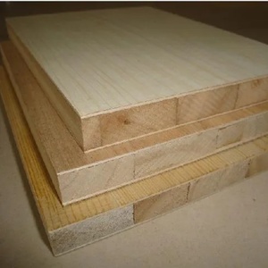 18mm Matt hoặc bóng Trắng melamine khối Hội Đồng Quản trị/blockboard tủ bếp thông lõi melamine phải đối mặt với veneered blockboards - Product Image 2