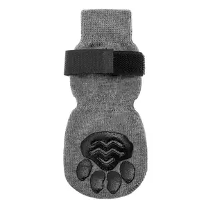調節可能なペット猫犬綿靴下靴屋外滑り止め防水ペット靴と靴下犬猫用