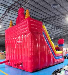 Tobogán Inflable Comercial de Alta Gama para Niños, Tobogán Inflable con Escalada, Brincolines Inflables para <span class=keywords><strong>Fiesta</strong></span>, Castillo Inflable - Product Image 3