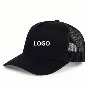 Casquette de baseball unisexe tendance à 7 panneaux avec visière incurvée et logo personnalisé, en maille, pour l'été et les activités de plein air – Vente en gros usine - Product Image 1