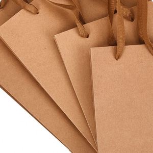 Bolsas de Papel para Compras con Logotipo de Marca Impreso, Diseño de Lujo, para Regalos y Promociones, Precios Razonables - Product Image 3