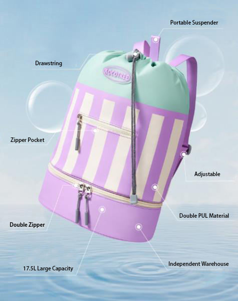 3D Pink Wet Bag