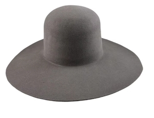 VW085 nuova moda 100% cappello in pelliccia di coniglio corpo 180 grammo rigidità a tesa larga - Product Image 4