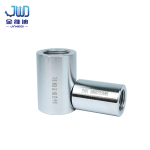 Jwd 45C 40cr thanh thép tay áo thẳng ren cốt thép nối Coupler xây dựng tăng cường khớp 380V 50mm Max chủ đề - Product Image 2