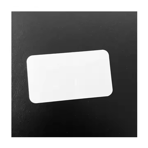 Portafoto in Metallo Bianco Lucido RTS, Targhette Identificative in Metallo per Sublimazione, Doppio Lato, Formato Rettangolare 2.25"x3.25" 2.5"x3.5" - Product Image 6