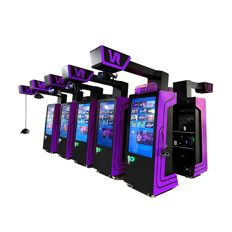 Vr Shooting Simulator Machines Virtual Reality Arcade Self Service 9D Vr Game Machine