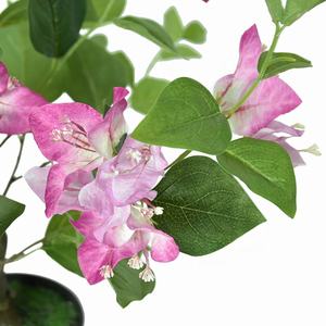 Mewah 3D dicetak pohon palsu 69cm buatan bugenvil pohon bunga dengan tekstur seperti hidup - Product Image 3