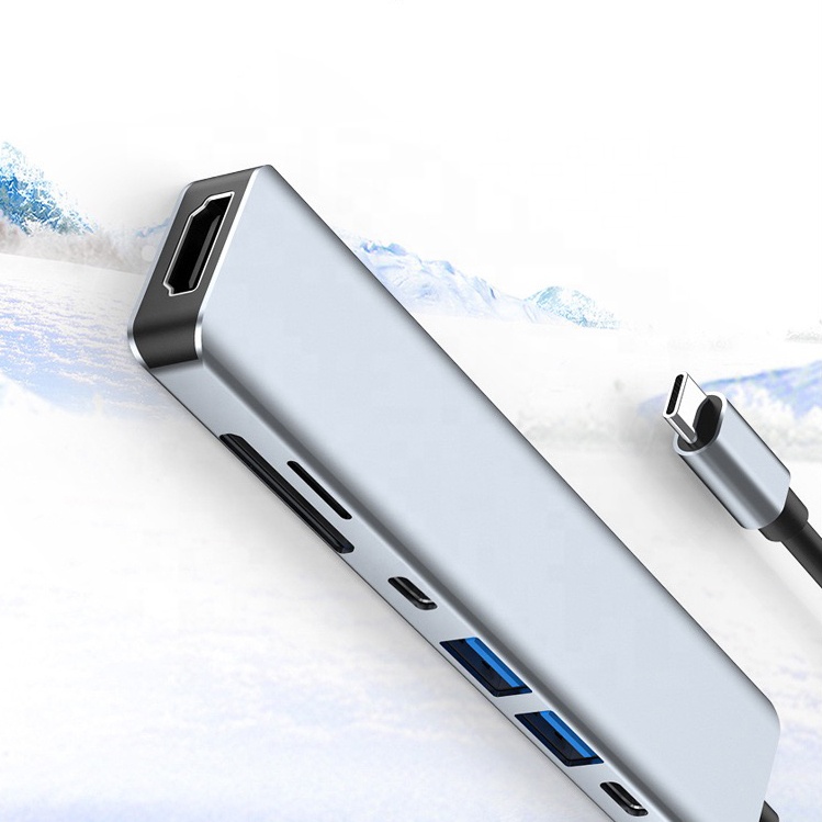 If you are searching for a supplier of a product with perfect quality control and highly competitive prices, which gives you an advantage in expanding your local market, then contact us now! Competitive suppliers of 7 in 1 Adapter Hdtv 4K Usb3.0 TF SD Memory Aluminum 7 in 1 Dock Dual Usb c Hub