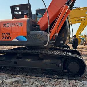 Meilleur prix, machine d'occasion, excavatrice Hitachi Zx200 de 20 tonnes d'occasion, faible nombre d'heures de travail, en bon état, en stock - Product Image 6
