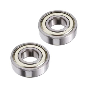 Rodamiento de Bolas de Ranura Profunda 6203, Rodamiento Radial de Bolas Métrico de Una Hilera, Pieza de Repuesto para Motor, Bomba, Motor, Acero Cromado Industrial 2RS - Product Image 3
