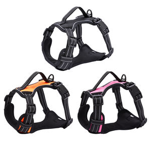 2025 nuevo arnés ecológico para perros XL, accesorio de plástico de nailon para mascotas con bonito conjunto de correa de cuello sólido para mascotas, sin tirones sólidos - Product Image 1