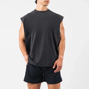 Débardeurs de sport personnalisables pour hommes grandes tailles – Vente en gros – Été – Extérieur – Anti-humidité – Respirants – Anti-UV – Imprimés numériquement – Tricotés - Product Image 4