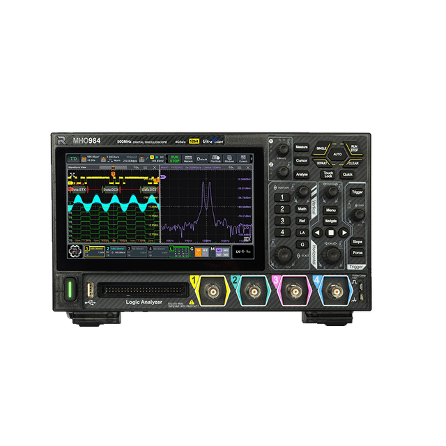 RIGOL MHO900 Series MHO98 MHO934 MHO954 MHO984 12-Bit Mixed Signal Oscilloscope, 4GSa/s, 4CH, 500Mpts Opt Osciloscopio