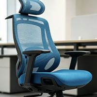 La chaise de bureau exécutive rotative en maille, nouvelle conception, chaise de travail et de jeu sur ordinateur, ergonomique