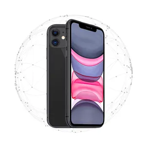 Conjunto completo de smartphones originais desbloqueados AA selados para celulares usados iphone 11 128gb/256gb