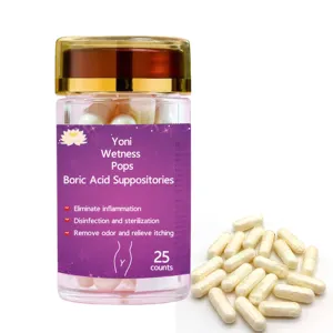 Чистые органические 100% Yoni Detox Pops, женские суппозитории для подтяжки влагалища, гинекологическое повторение