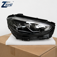 Faro LED para Mercedes Clase C W206 2022-2025, Faro delantero para conductor y pasajero, OEM 2069066101 2069066001, Sin cableado, Fácil instalación