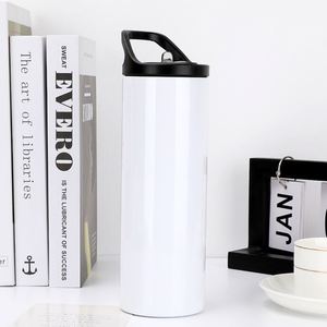 20Oz Double Wall Stainless Steel Tumbler Outdoor Portable Water <b>Bottle</b> With Straw Water Drinking <b>Bottle</b> - Product Image 6
