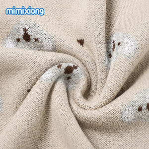 Mimixiong Vente Chaude Couverture <span class=keywords><strong>d</strong></span>'emmaillotage en coton Mignonne Couverture pour bébé Motif koala Couverture tricotée pour bébé Super douce Literie pour bébé - Product Image 4
