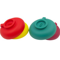 Porte-glace en silicone réutilisable Porte-glace en silicone sans goutte pour enfants