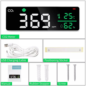 Nouveau produit : Détecteur de gaz industriel CO2 Wi-Fi mural DM1306wifi - Product Image 1
