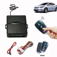 Système d'entrée sans clé Victor Universal 12V pour voitures BMW, kit centralisé de verrouillage des portes, télécommandes, 433,92 MHz, 50-100 m, alarme