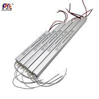 Alimentation électrique à découpage pour bande LED ultra-mince en aluminium, 12V 5A, pour comptoirs de magasin, vente en gros d'usine