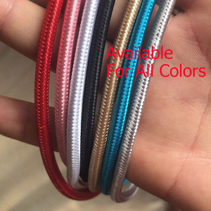 Cable Negro 3A de 1m, Cable Tipo-C Blanco Trenzado de Nailon, Carga Rápida de 5V-20V 60W para iPhone 15, Computadora, Teléfono Inteligente - Product Image 6