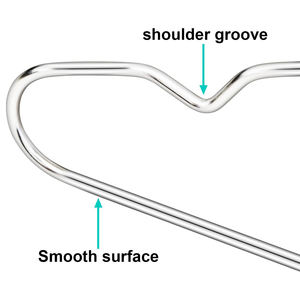 Perchas de Metal de Acero Inoxidable Resistentes al Agua para Baño, Antideslizantes, para Tiendas de Ropa, Venta al por Mayor Personalizada CF - Product Image 5